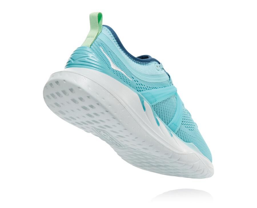 Tenis Hoka One One Feminino Azuis/Branco - Tivra - 286-TCUVDA